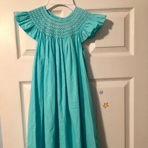 Girl’s Smocked Dress by Mom & Me size 7